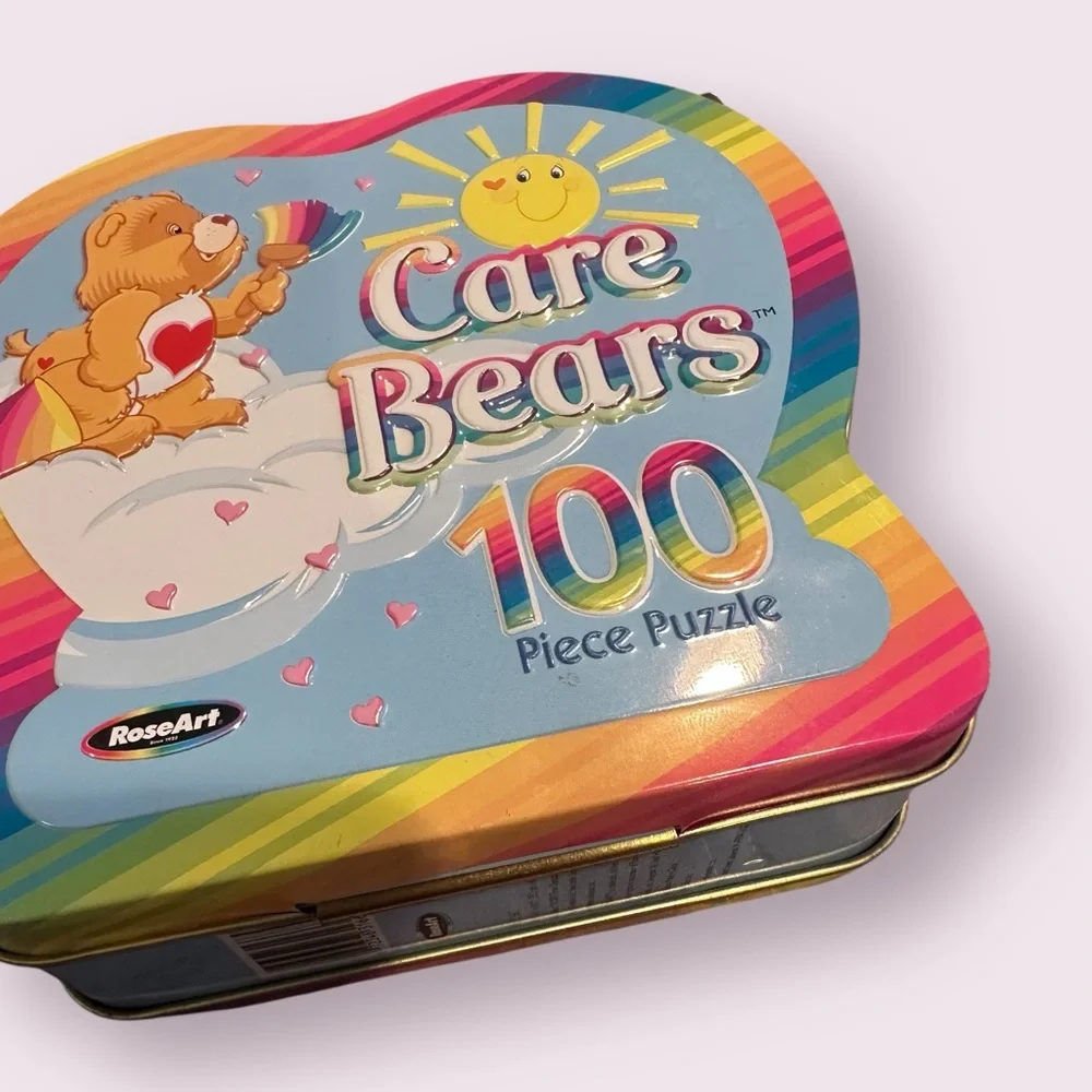 Care Bears 100 Piece Puzzle - Rainbow With Decorative Tin RoseArt